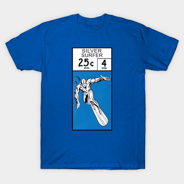 Silver Surfer corner box T-Shirt by GeekGiftGallery